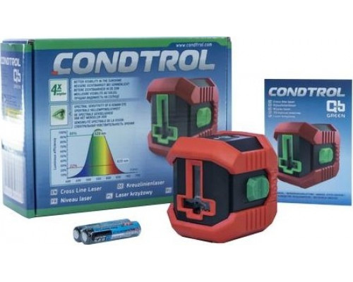 Лазерный уровень CONDTROL QB Green 1-2-304
