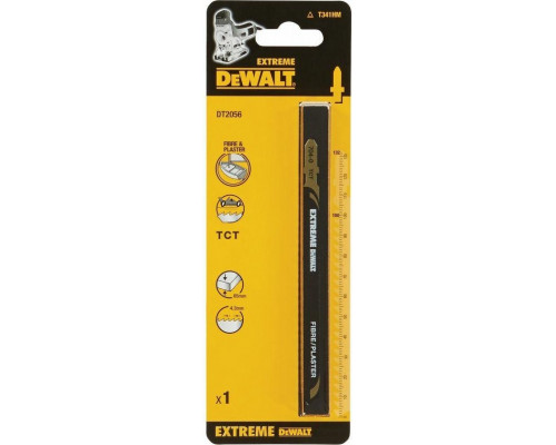 Пилки для абразивных материалов DeWALT HCS T341HM 82х55х60 мм (1шт) DT2056-QZ DT2056-QZ