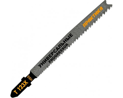 Пилки универсальные ПРАКТИКА T123X HSS (2шт.) 038-722 038-722