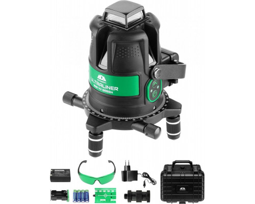 Лазерный уровень ADA ULTRALINER 360 4V green А00540