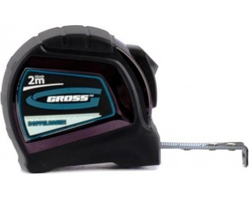 Рулетка GROSS Doppelhaken 2.0 м 31121