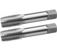 Комплект метчиков ЗУБР ручных М10x1.5мм сталь 9хс 4-28006-10-1.5-H2
