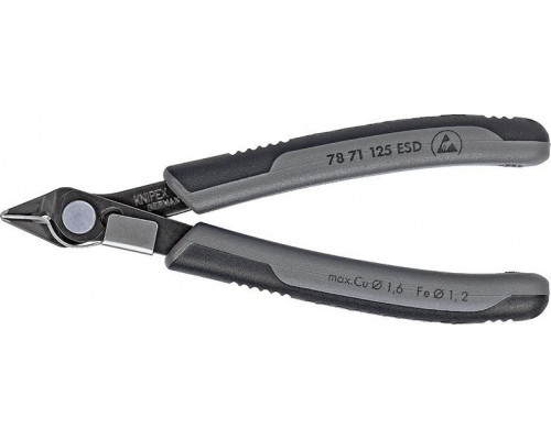 Бокорезы KNIPEX 7871125 ESD Electronic Super прецизионные для тонких работ
