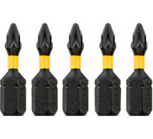 Бита для заворачивания ударная DeWALT РZ1х25 мм (5шт) IMPACT TORSION DT7386T DT7386T-QZ
