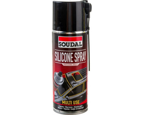 Смазка силиконовая SOUDAL Silicone Spray 0,4 л 134154