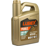 Масло моторное Lubex PRIMUS MV 5W40 4 л. синтетическое L034-1325-0404