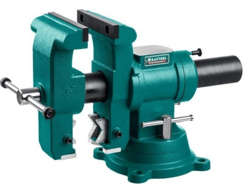 Тиски KRAFTOOL 3D-STEEL 32704-150 стальные 150 мм
