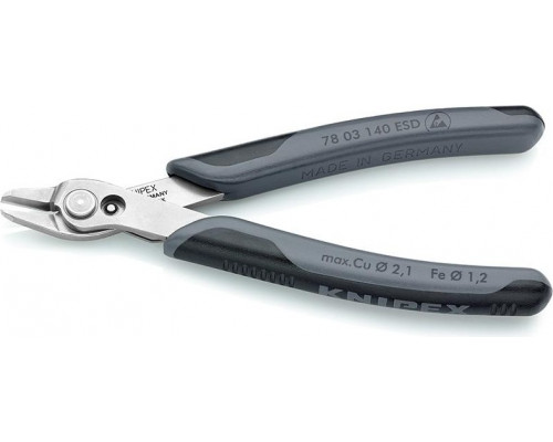 Бокорезы для электроники KNIPEX 7803140ESD, 145 мм