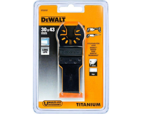 Пильное полотно DeWALT 43х30 мм DT20707-QZ DT20707-QZ