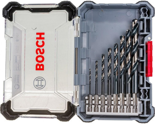 Набор сверл универсальный BOSCH Impact Control Кейс M 8 шт D2-10 по металлу 2608577146
