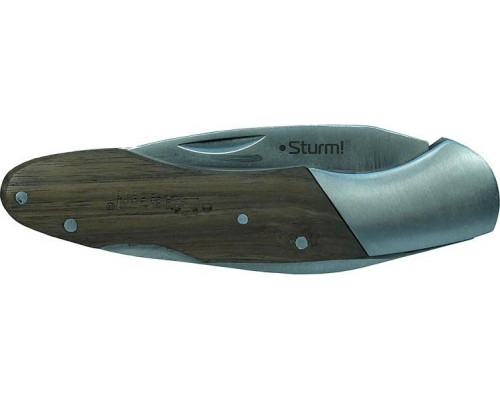 Нож складной Sturm 1076-10-J1 для строительных работ с деревянной ручкой