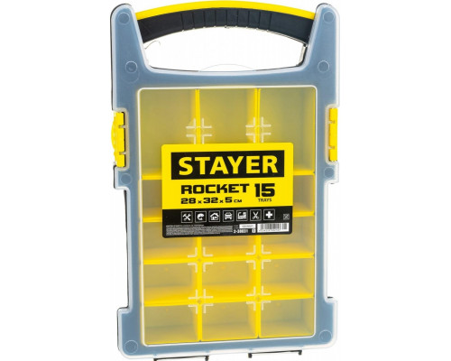 Органайзер STAYER ROCKET-15 пластиковый, 2-38031_z01