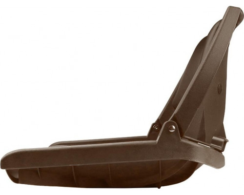 Кресло складное с мягкими накладками SKIPPER коричневый SK75109BRN
