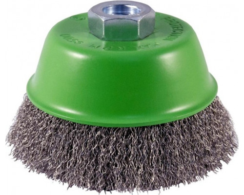 Щетка обдирочная для УШМ D.BOR чашеобразная INOX Standard D-100 М14 гофр. (арт. D01-IS-100-M14-030) D01-IS-100-M14-030