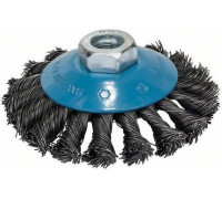 Щетка обдирочная для УШМ BOSCH коническая D-100 мм М14 М14 2608622011