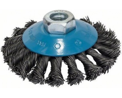 Щетка обдирочная для УШМ BOSCH коническая D-100 мм М14 М14 2608622011