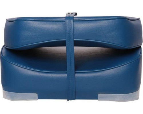Кресло складное мягкое SKIPPER синий пластик SK75103B
