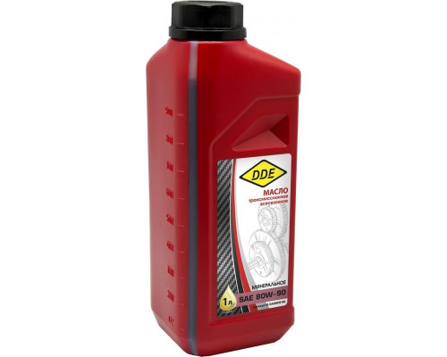 Масло трансмиссионное DDE SAE 80W90 API GL-5 1 л M-SAE80W-90