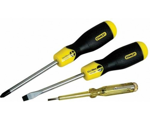 Набор отверток STANLEY CUSHION GRIP 0-65-012 3 предмета 0-65-012