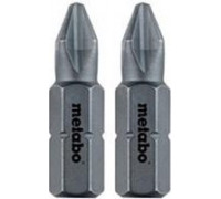 Бита для заворачивания METABO PZ2, 25мм Torsion (2шт.) 631525000