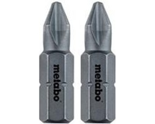 Бита для заворачивания METABO PZ2, 25мм Torsion (2шт.) 631525000