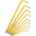 Набор ключей TORX WORKPRO WP222008 T10-T50 длинные 9 шт. в держателе