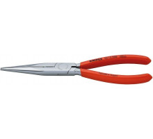 Круглогубцы с плоскими губками и режущими кромками KNIPEX 2613200 200 мм KN-2613200