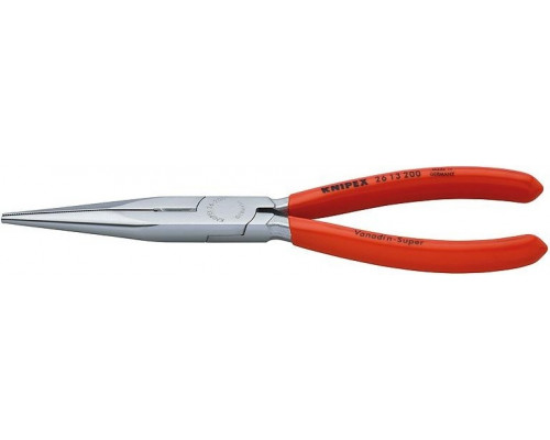 Круглогубцы с плоскими губками и режущими кромками KNIPEX 2613200 200 мм KN-2613200