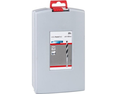 Набор сверл по металлу BOSCH DIN 338 ( 1-13мм) 25 шт 2607018725