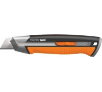 Нож строительный с выдвижным сменным лезвием 25мм FISKARS CarbonMax 1027228 1027228