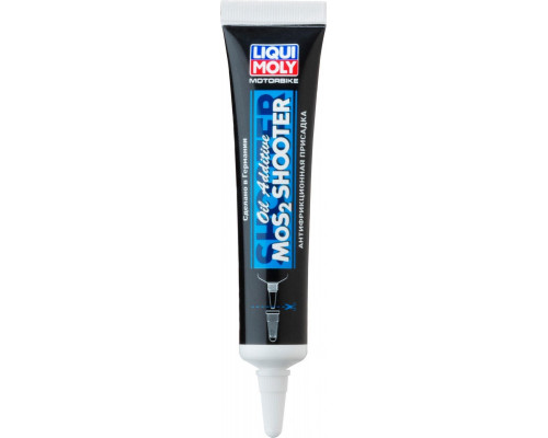 Антифрикционная присадка с дисульфидом молибдена LIQUI MOLY Motorbike MoS2 Shooter 0,02 л 20573 20573