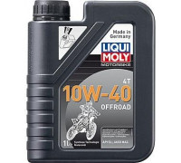 Масло для мотоциклов LIQUI MOLY SAE 10W40 Motorbike 4T Offroad 1 л 3055 синтетическое 3055