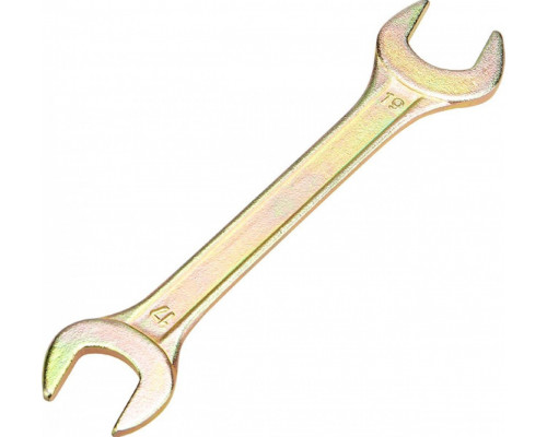 Ключ рожковый REXANT 12-5830-2 17х19 мм, желтый цинк
