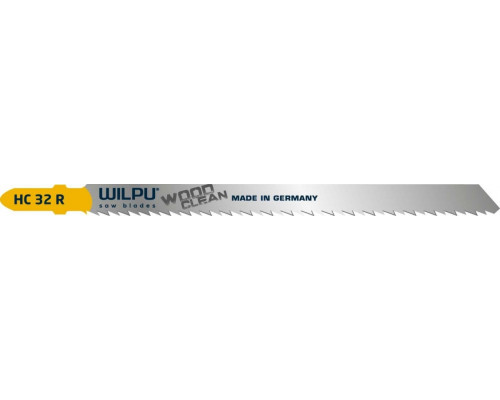 Пилки по дереву WILPU HC 32 R (безосколочный рез) 5шт/уп 212400005