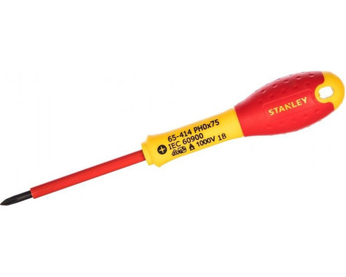 Отвертка крестовая STANLEY VDE FATMAX 0-65-414 PH0 х 75 мм 0-65-414
