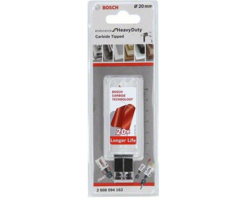 Твердосплавная коронка BOSCH 20 х 60 мм Endurance for Heavy 2608594163