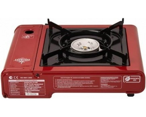 Газовая плита TOURIST CAMPING GURU TS-250 без переходника, в кейсе (Корея) TS-250