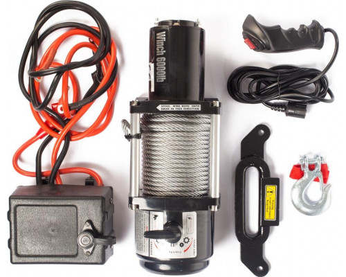 Лебедка автомобильная TOR P6000 (2948 кг/20 м) 12 V (114603) 114603