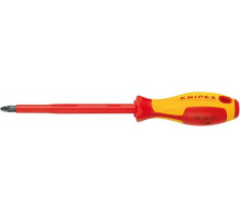 Отвертка диэлектрическая KNIPEX 982501 1000 V, PZ1 KN-982501