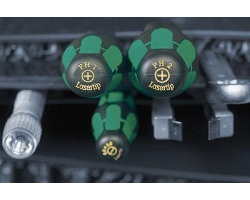 Отвертка крестовая WERA Kraftform Plus Серия 300 355 PZ PZ 2 х 300 мм WE-009319 WE-009319