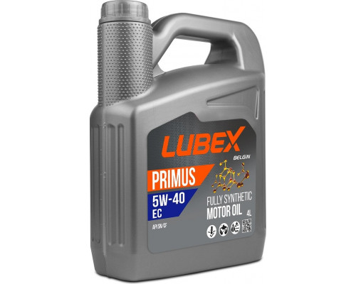 Масло моторное Lubex PRIMUS EC 5W40 4 л. синтетическое L034-1312-0404