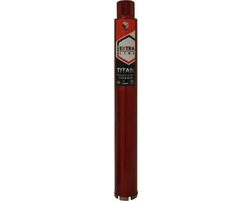 Алмазная коронка для мокрого сверления DIAM САМС 52x450х5x1,1/4UNC Extra Line Titan (железобетон) 313010