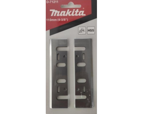 Нож MAKITA для рубанка 110 мм 2шт 1911В D-71211