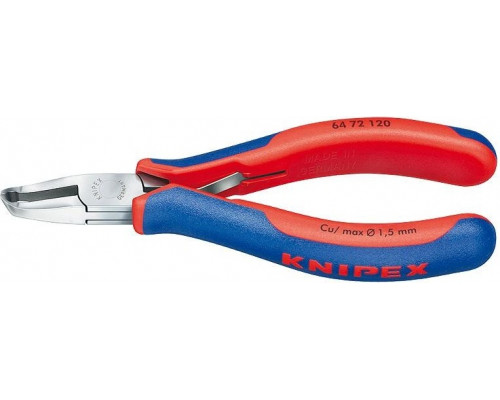 Кусачки торцевые для электроники KNIPEX 6472120, 120 мм
