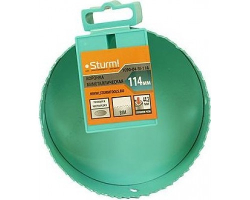 Коронка биметаллическая Sturm 1090-04-BI-114