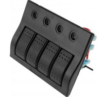 Панель бортового питания SKIPPER SK-BP4S 4 переключателя