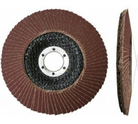 Круг лепестковый ЛУГА 125х22.2 Р60 (КЛТ2 14А 20/Р60) конический D91212522140250