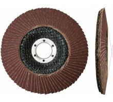 Круг лепестковый ЛУГА 125х22.2 Р60 (КЛТ2 14А 20/Р60) конический D91212522140250