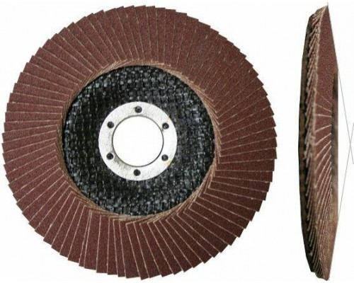 Круг лепестковый ЛУГА 125х22.2 Р60 (КЛТ2 14А 20/Р60) конический D91212522140250