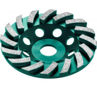 Алмазная чашка KRAFTOOL INDUSTRIAL Turbo d125 мм сегментная 33368-125